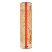 Balance SlackBoard with orange straps on a white background