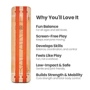 Balance design SlackBoard plus on a white background with text for why you will love it