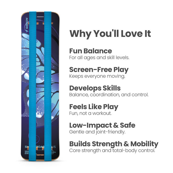 Butterfly SlackBoard Plus and text highlighting its benefits on a white background