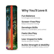 Gibbon Dino SlackBoard with text for why you'll love it