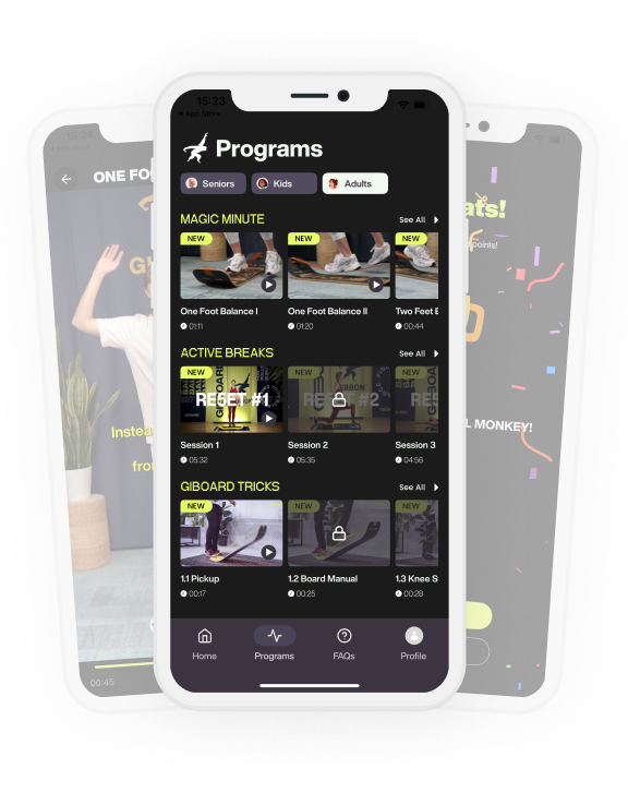 Training app preview