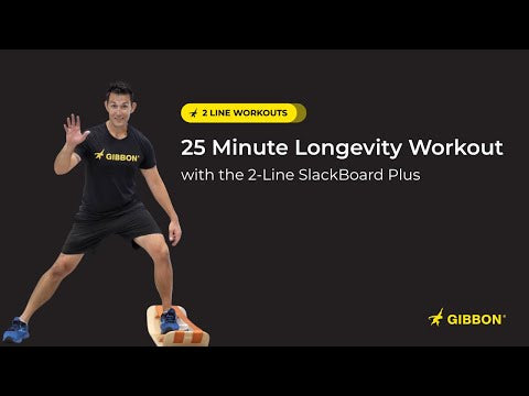 25 minute slackboard plus longevity workout video