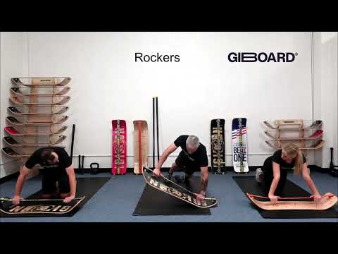 Rockers Exercise Demonstration on a SlackBoard Balance Board